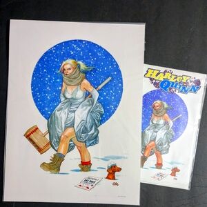 Harley Quinn Heart Breaker Poster Comic #37